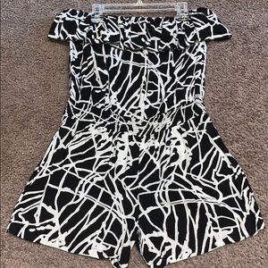 Strapless Romper